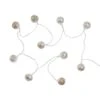LED-Lichterkette Metallball 10 Lichter Mit USB-Batteriefach ORIENTAL LIGHTS In Silber -Butlers butlers led lichterkette metallball 10 lichter mit usb batteriefach oriental lights in silber
