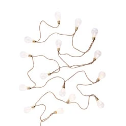 LED Lichterkette Mit Naturseil 15 Lichter Und Stecker BULB LIGHTS In Natur -Butlers butlers led lichterkette mit naturseil 15 lichter und stecker bulb lights in natur 2