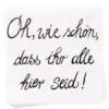 Papierserviette "Oh Wie Schön" 20 Stück APRÈS In Weiß -Butlers butlers papierserviette oh wie schon 20 stuck apres in weiss