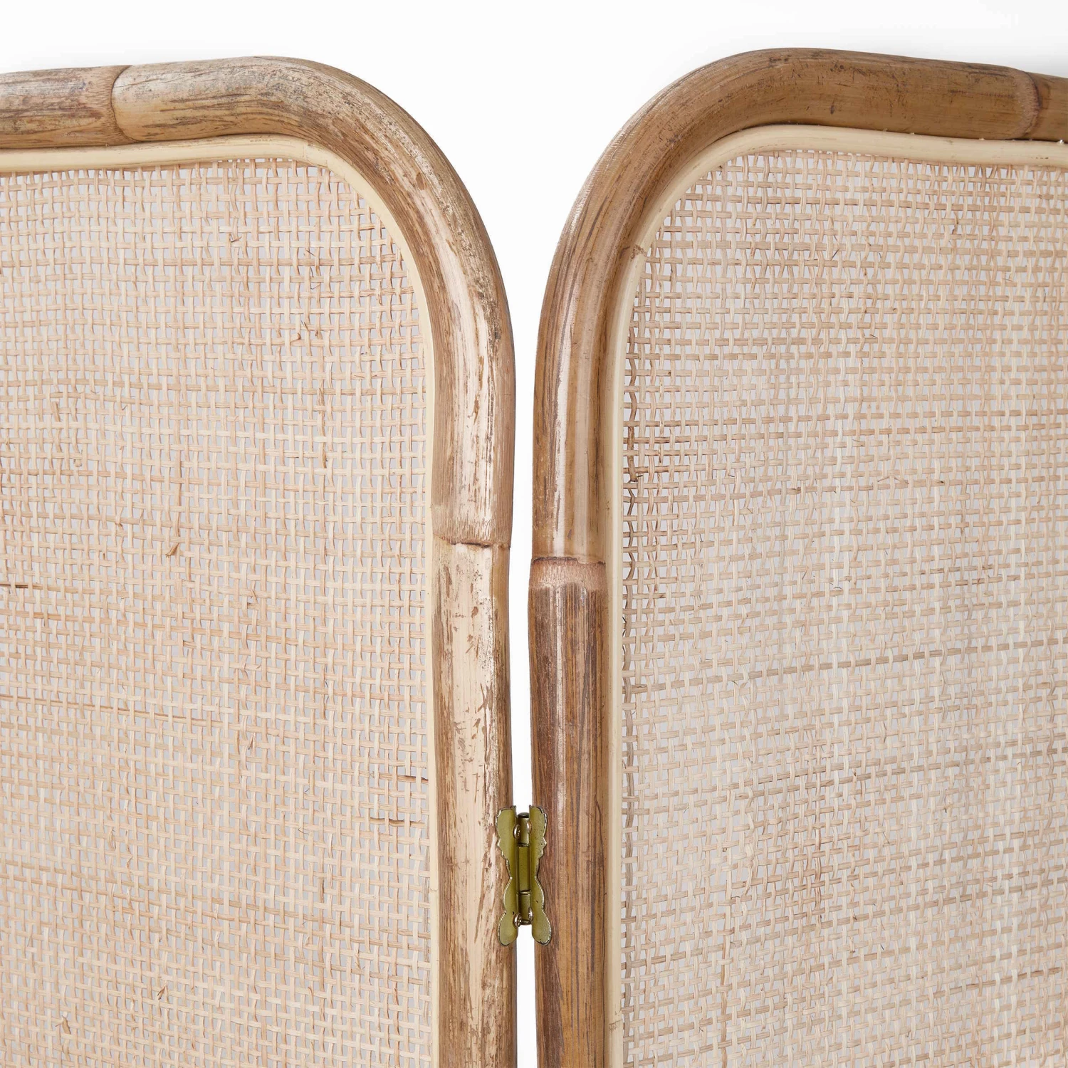 Paravent Aus Rattan L 120 X H 180cm BOHO LOUNGE In Natur 11 Paravent Aus Rattan L 120 X H 180cm BOHO LOUNGE In Natur – Bild 9