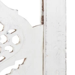 Paravent, Geschnitzt B 180 X H 176cm ESTELLA In Weiß -Butlers butlers paravent geschnitzt b 180 x h 176cm estella in weiss 5