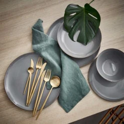 Pastateller Ø21,5cm NATIVE In Grau -Butlers butlers pastateller o21 5cm native in grau 9