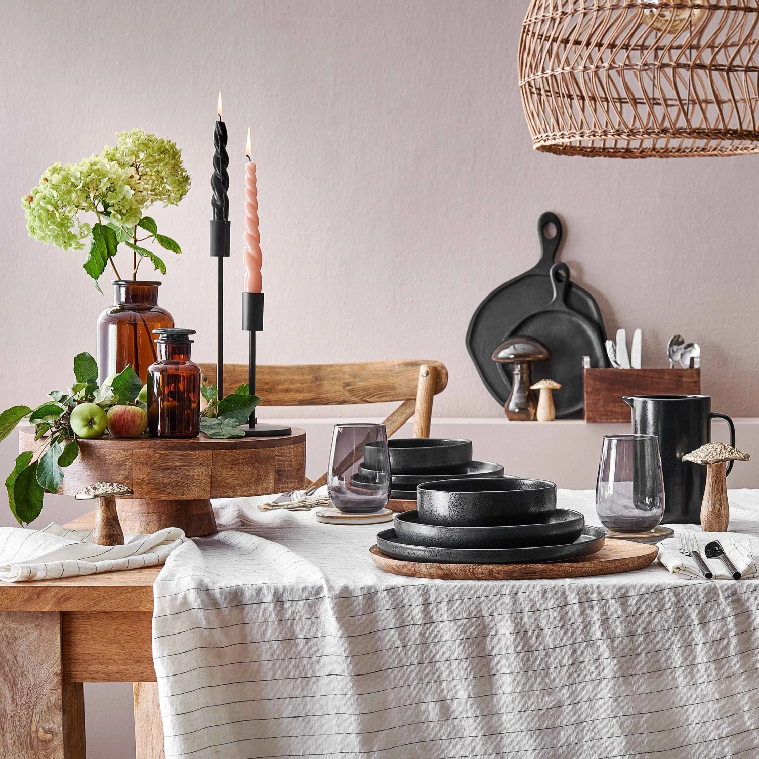 Platzteller Ø30cm ACACIA In Braun 9 Platzteller Ø30cm ACACIA In Braun – Bild 7