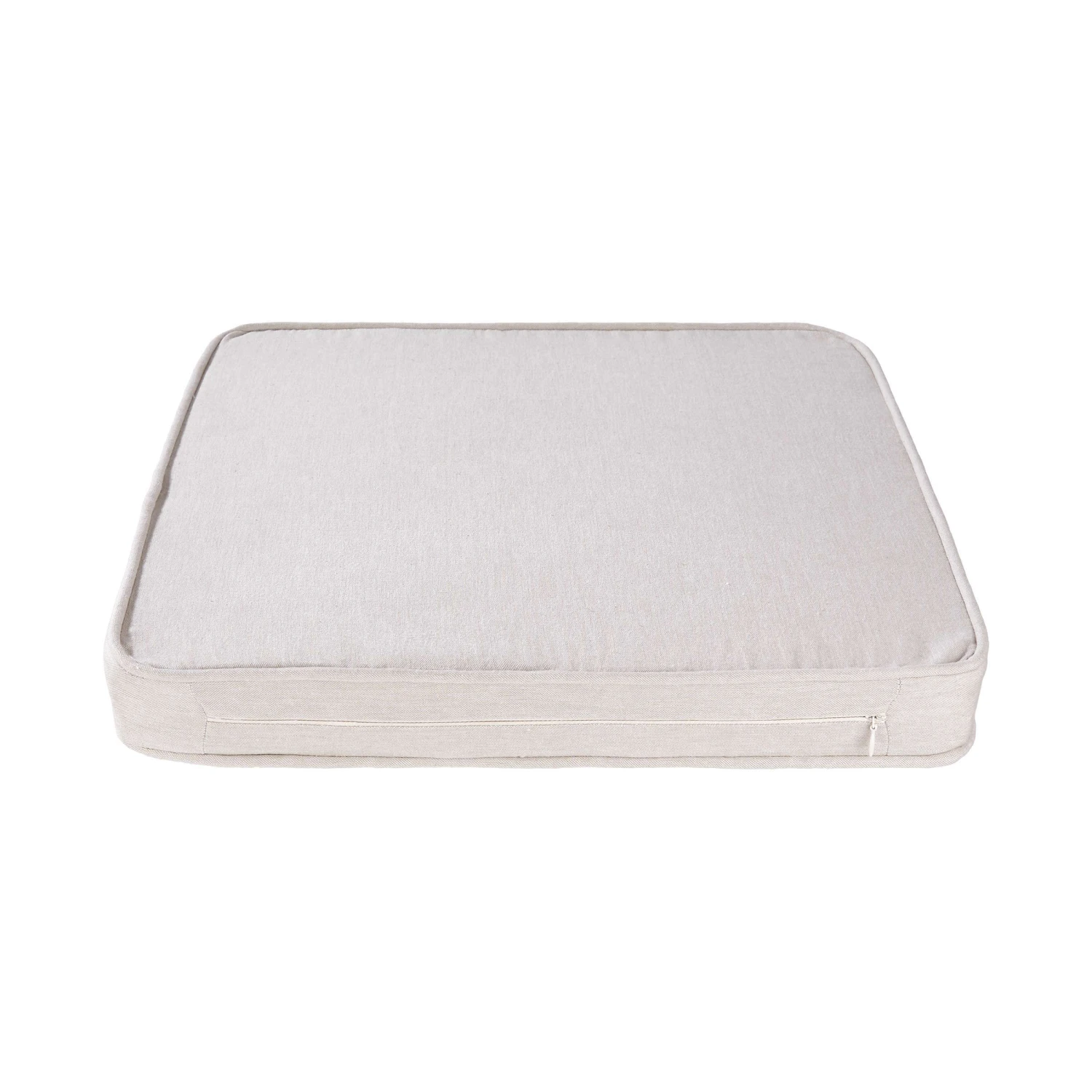 Sitzkissen L 45 X B 45cm BOHO LOUNGE In Natur 8 Sitzkissen L 45 X B 45cm BOHO LOUNGE In Natur – Bild 6