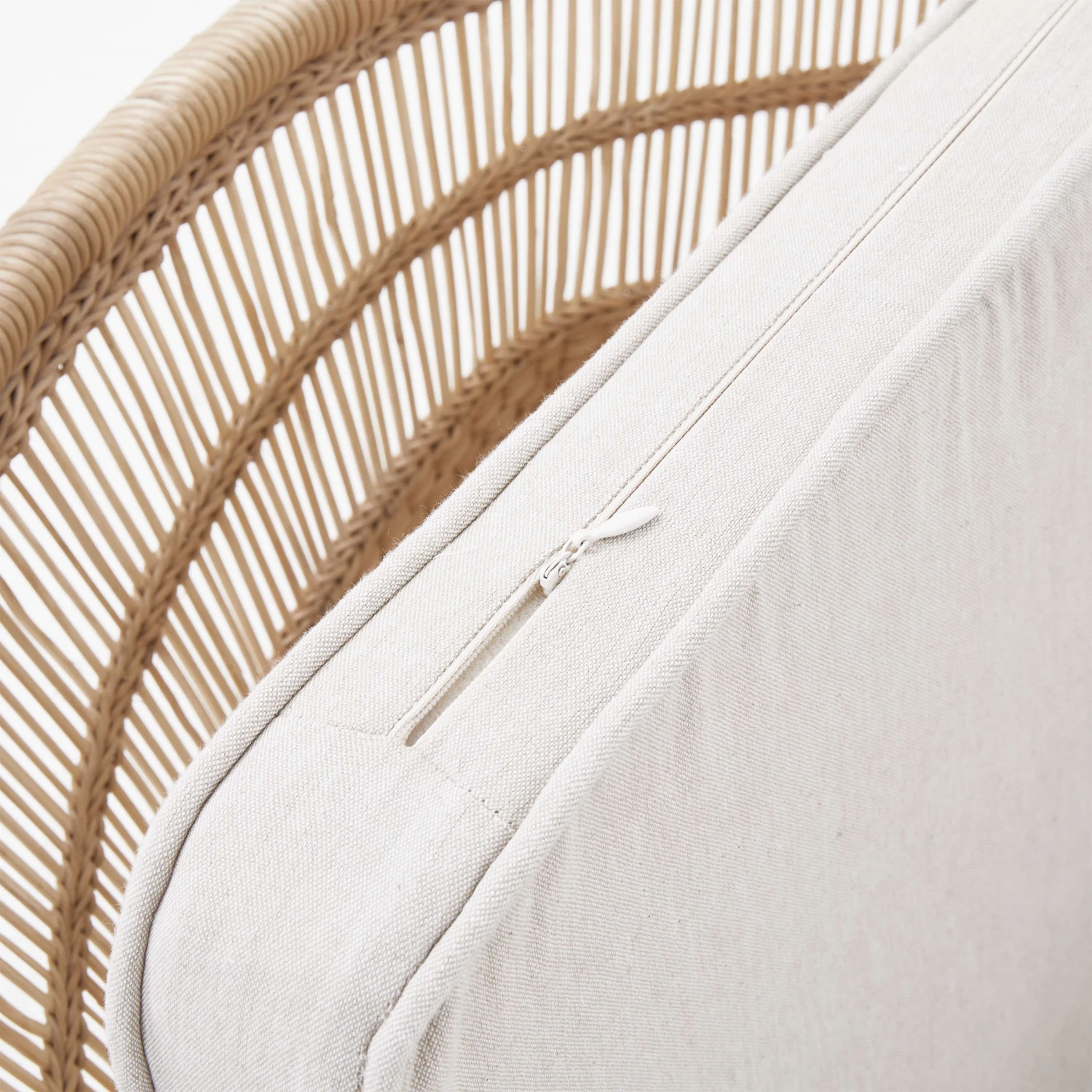 Sitzkissen L 45 X B 45cm BOHO LOUNGE In Natur 10 Sitzkissen L 45 X B 45cm BOHO LOUNGE In Natur – Bild 8