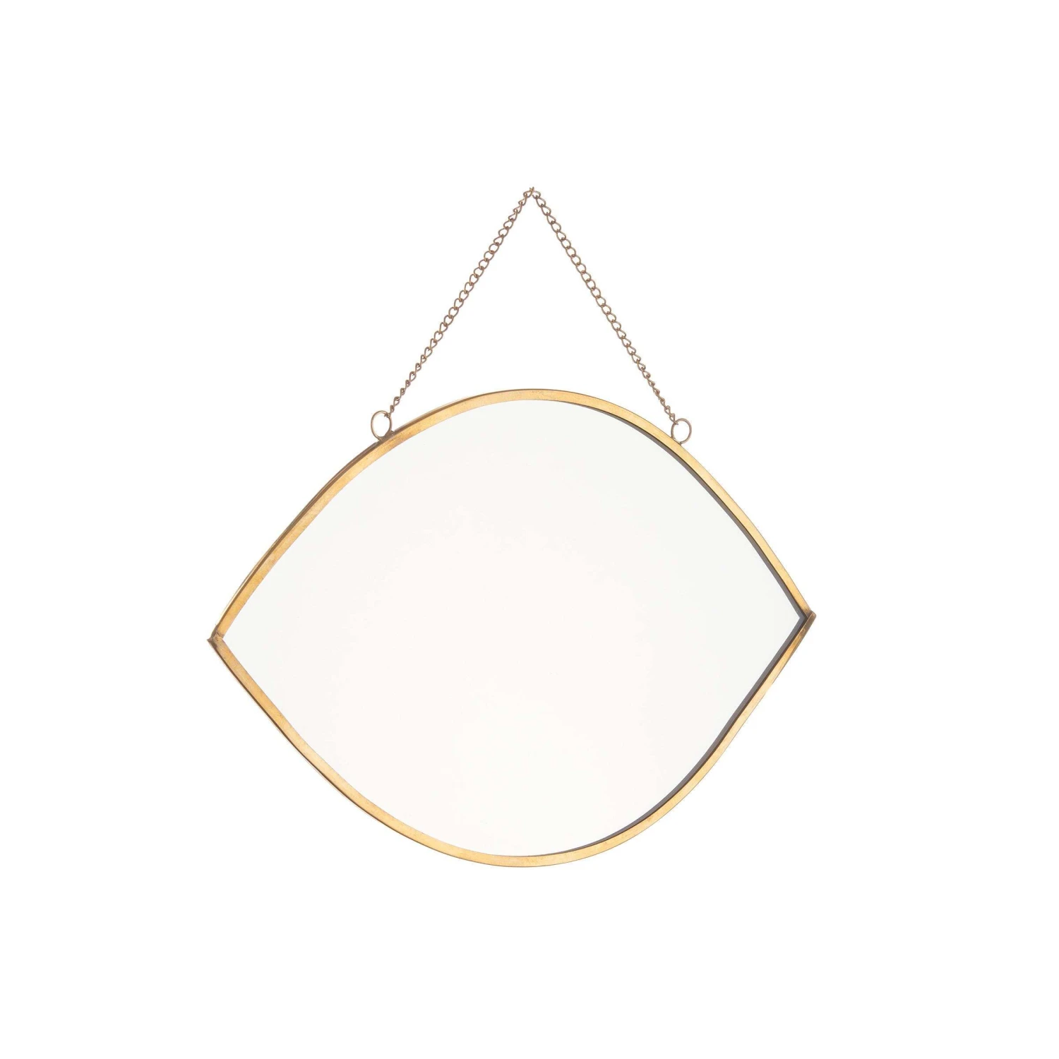 Spiegel Augenform L 27 X B 17cm CARAT In Gold 3 Spiegel Augenform L 27 X B 17cm CARAT In Gold