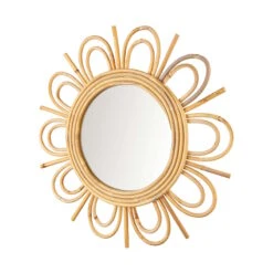 Spiegel Blumenförmig Ø52cm COTTAGE In Natur 13 Spiegel Blumenförmig Ø52cm COTTAGE In Natur -Butlers butlers spiegel blumenformig o52cm cottage in natur 3