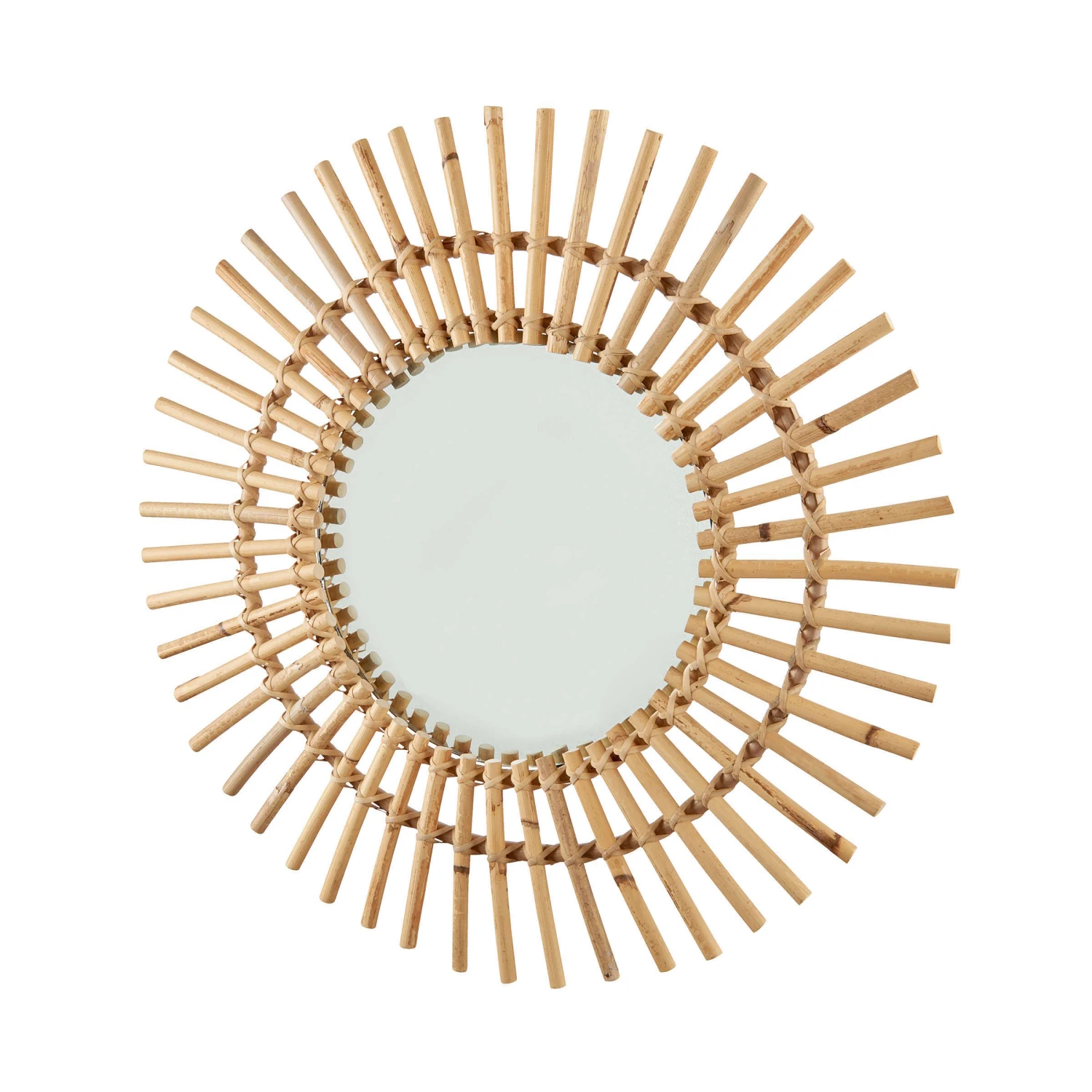 Spiegel Sonnenförmig Ø56cm COTTAGE In Natur 6 Spiegel Sonnenförmig Ø56cm COTTAGE In Natur – Bild 4