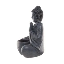 Statue Mit Blumentopf Höhe 69cm BUDDHA In Dunkelgrau 15 Statue Mit Blumentopf Höhe 69cm BUDDHA In Dunkelgrau -Butlers butlers statue mit blumentopf hohe 69cm buddha in dunkelgrau 6