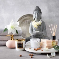 Statue Mit Kerzenteller Höhe 46cm BUDDHA In Grau 10 Statue Mit Kerzenteller Höhe 46cm BUDDHA In Grau -Butlers butlers statue mit kerzenteller hohe 46cm buddha in grau 1