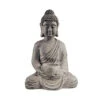 Statue Mit Kerzenteller Höhe 46cm BUDDHA In Grau -Butlers butlers statue mit kerzenteller hohe 46cm buddha in grau