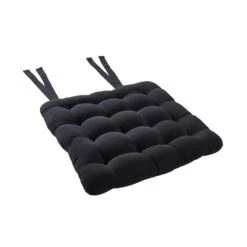 Stuhlkissen Mit Bändchen L 35 X B 37cm SOLID In Schwarz 9 Stuhlkissen Mit Bändchen L 35 X B 37cm SOLID In Schwarz -Butlers butlers stuhlkissen mit bandchen l 35 x b 37cm solid in schwarz 3