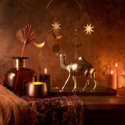 Stumpenkerze Höhe 9cm RUSTIC In Rosa -Butlers butlers stumpenkerze hohe 9cm rustic in rosa 4