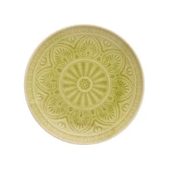 Teller Ø25cm SUMATRA In Hellgrün