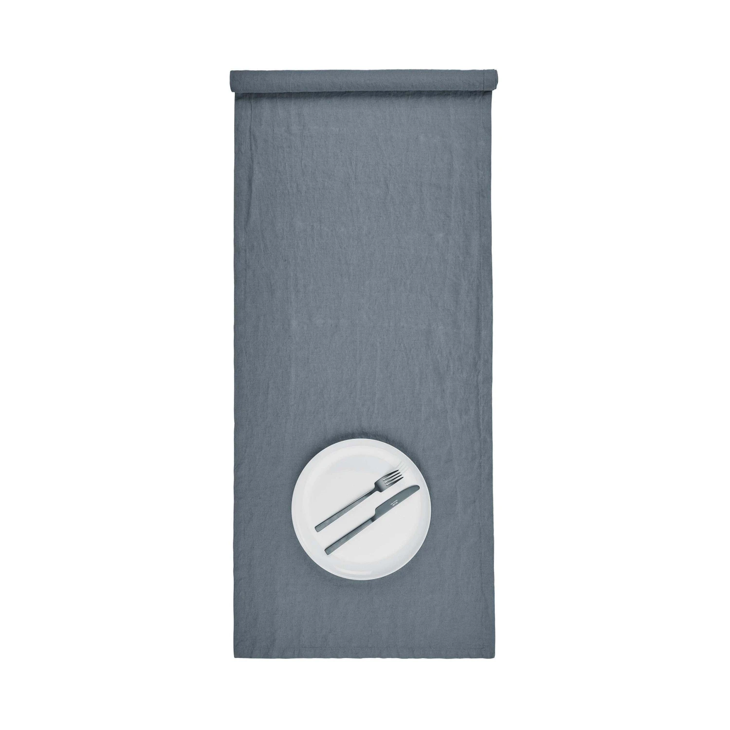 Tischläufer L 160 X B 50cm RIGA In Blau 3 Tischläufer L 160 X B 50cm RIGA In Blau