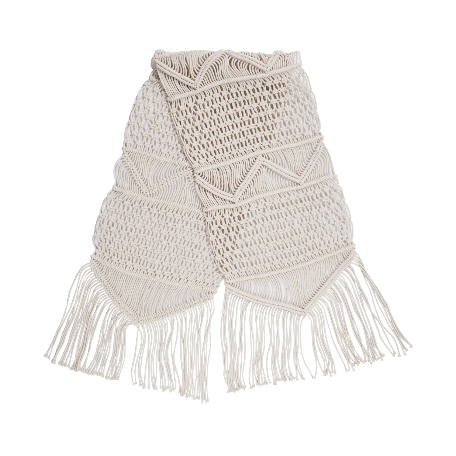 Tischläufer L 180 X B 35cm MACRAMÉ In Creme 7 Tischläufer L 180 X B 35cm MACRAMÉ In Creme – Bild 5