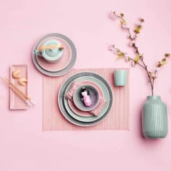 Vase 23cm HANAMI In Pastellgrün -Butlers butlers vase 23cm hanami in pastellgrun 2