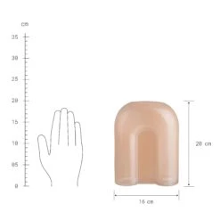 Vase Bogen Höhe 20cm SMOKY In Hellorange 9 Vase Bogen Höhe 20cm SMOKY In Hellorange -Butlers butlers vase bogen hohe 20cm smoky in hellorange 3