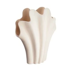 Vase Höhe 46cm SHELL In Beige -Butlers butlers vase hohe 46cm shell in beige 3