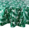 Wachstischdecke Monstera Ø 140 Cm WATERPROOF In Dunkelgrün -Butlers butlers wachstischdecke monstera o 140 cm waterproof in dunkelgrun