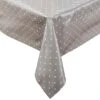 Wachstischdecke Punkte 140x200 Cm WATERPROOF In Grau -Butlers butlers wachstischdecke punkte 140x200 cm waterproof in grau