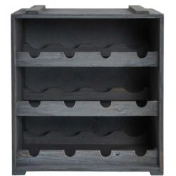 Weinregal VINOTHEK In Hellgrau -Butlers butlers weinregal vinothek in hellgrau 4